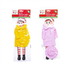 Xmas Naughty Elf PU Raincoat W Hat 