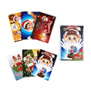 Xmas Naughty Elves Cards Cartoon Design 6PK