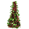 Xmas Tree Cone Tinsel 48CM