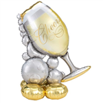 Airloonz Bubbly Wine Glass