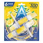 Astonish Foam Fresh Toilet Blocks Lemon 2pk 