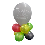 BALLOON ARRANGEMENT 186 Panthers Topiary