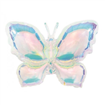 BALLOON FOIL STANDING AIRZ IRRIDESENT BUTTERFLY