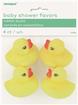 Baby Shower Rubber Ducks 4 Pack