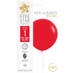 Balloon 90cm Matte Red  Uninflated