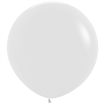 Balloon 90cm White  Uninflated