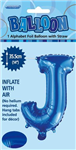 BALLOON FOIL 14 ROYAL BLUE J  SelfInflating