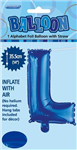 BALLOON FOIL 14 ROYAL BLUE L  SelfInflating