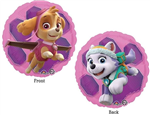 Balloon Foil 17 Paw Patrol Girls Uninflated