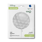 Balloon Foil 18 Golf Ball Uninflated