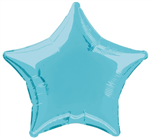 Balloon Foil 18 Star Baby Blue Uninflated