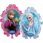 Balloon Foil 31 Disney Frozen Elsa  Anna Uninflated