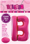 Balloon Foil 34 Hot Pink B