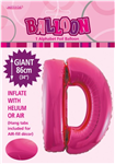 Balloon Foil 34 Hot Pink D