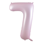 Balloon Foil 34 Matte Pastel Pink 7 Uninflated 