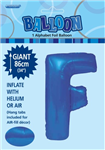 Balloon Foil 34 Royal Blue F Uninflated