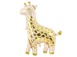 Balloon Foil 48 Giraffe Gold Spots Uninflated 