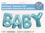 Balloon Foil Letter Kit Baby Blue 