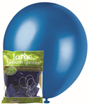 Balloons Metallic Blue 25 Pack