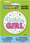 Birthday Button Girl 3