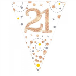 Bunting 21st Birthday Spark Fizz RG 39m