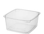 CASTAWAY CLEAR CONTAINER SQUARE 250ML 25PK