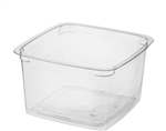 CASTAWAY CLEAR CONTAINER SQUARE 300ML 25PK
