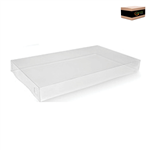 CATER BOX LID ONLY RECTANGLE SMALL CLEAR 50PK 