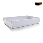 CATER BOX ONLY RECTANGLE LARGE WHITE 50CTN