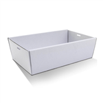 CATER BOX ONLY RECTANGLE MEDIUM WHITE