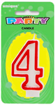 Candle 4 Red Border