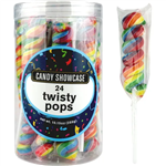 Candy Showcase Twisty Pops 24 Pack