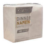 Capri Napkin Dinner GT Fold White 100Packet