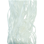 Clipped Ribbons White 25 Pack