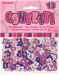 Confetti Glitz Pink 13th