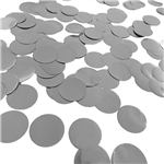 Confetti Round Foil Silver 15G