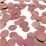 Confetti Round Mini Foil Rose Gold 20G