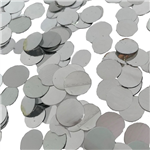 Confetti Round Mini Foil Silver 20G