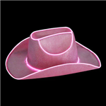 Cowgirl Hat Light Up Pink