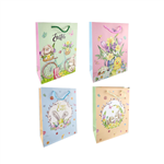 Easter Bag Glitter Vintage 18x24x85cm