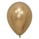 Five Star Balloons Reflex Gold 12Cm 20Pk