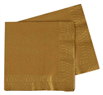 Five Star Napkins Cocktail 2Ply Metalic Gold 40 Pack