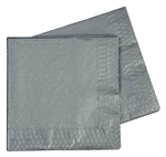 Five Star Napkins Cocktail 2Ply Metalic Silver 40 Pack