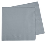 Five Star Napkins Dinner 2Ply Metalic Silver 40 Pack