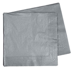 Five Star Napkins Lunch 2Ply Metalic Silver 40 Pack