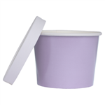 Five Star Paper Luxe Tub W Lid Pastel Lilac 5PK