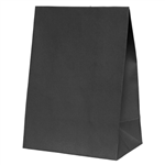 Five Star Paper Party Bag Black 10PK