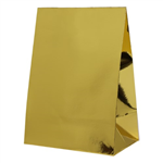 Five Star Paper Party Bag Metallic Gold 10PK