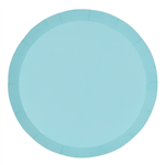 Five Star Paper Round Dinner Plate 9 Pastel Blue 10 Pack
