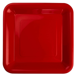 Five Star Square Banquet Plate 10 Apple Red 20 Pack